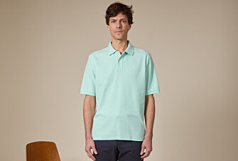 Polo homme Vert Pâle - Finition Lavée - GARETH