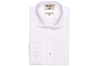 Chemise blanche Oxford double fil uni - OTTAVIO
