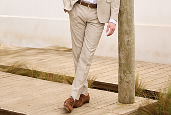 Pantalon de costume homme Beige Chiné - LAZARE