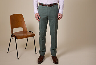 Pantalon de costume homme Vert Tilleul - LAZARE