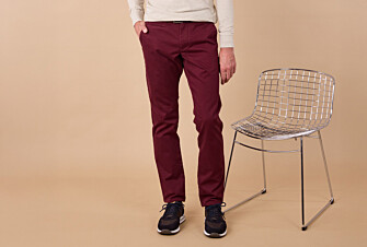 Pantalon chino homme - Bordeaux - NIGEL II