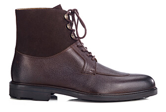 Boots homme Chocolat Grainé - KENT HIGH GOMME COUNTRY