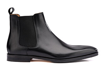 Chelsea boots cuir homme Noir - BERGAME PATIN