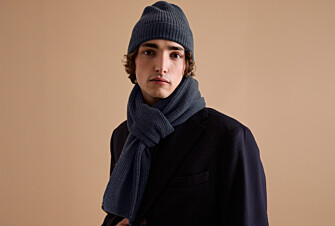 Bonnet laine homme Gris Anthracite Chiné - BENNETH