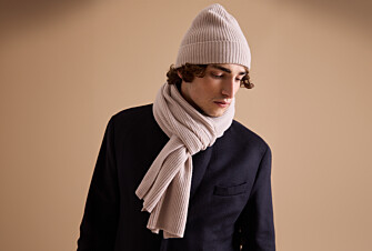 Bonnet laine homme Beige Clair - BENNETH