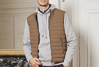 Doudoune sans manches homme Caramel - NIELS II
