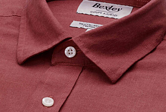 Chemise Homme Chambray Rouille - SILBERT