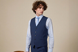 Gilet de costume homme Bleu pétrole - LAZARE