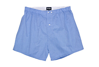 Boîte de 2 caleçons homme Uni Bleu/ Rayé Bleu océan et blanc - ELON