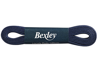1 paire de lacets Navy pour sneakers montantes