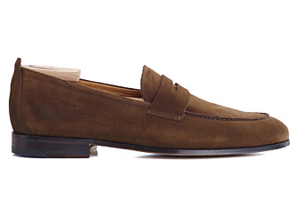 Mocassin homme Velours Havane - CEVIO