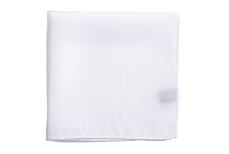 Pochette de costume homme en soie Blanc