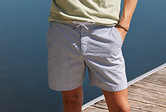Short de bain homme rayé Navy - BRENTAN