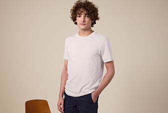 Tee-shirt coton bio uni Ecru - EDGAR III
