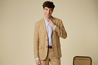 Blazer lin homme Desert - LUBIN