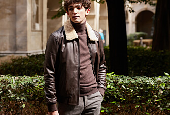 Blouson aviateur homme Marron - EVERETT II