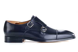 Chaussures homme double boucle Noir - CHEDINGTON