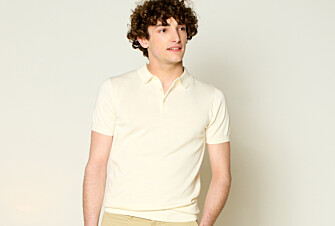 Polo homme Ecru - BRAIDEN