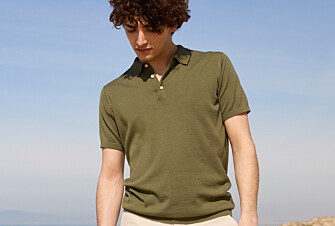 Polo homme Vert Kaki - BRAIDEN
