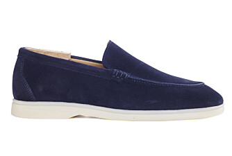 Mocassin homme - Velours Marine - MANASOTA III