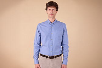 Chemise flanelle - Bleu Chiné - ANDER