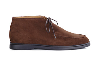 Bottines casual homme Velours Havane - SERENOA
