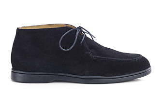 Bottines casual homme Velours Noir - SERENOA