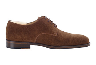 Derbies homme Velours Havane - DOVER II PATIN