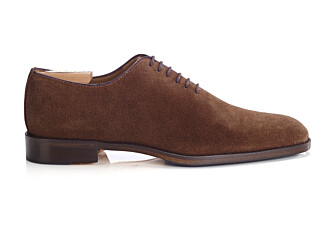 Richelieu homme - Velours Havane - STANFORD GOMME