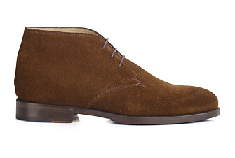 Low boots cuir homme Velours Havane - DOVAM PATIN