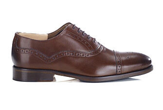 Richelieu homme Cognac Patiné - GRACKOTT