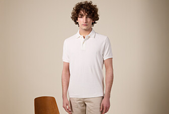 Polo homme Ecru - Finition lavée - ANDRIAN II