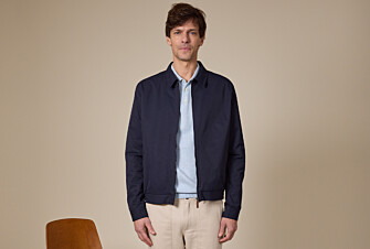 Blouson déperlant homme mi-saison Navy - ORLAND