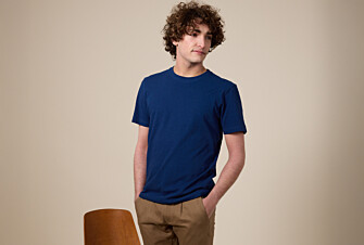 Tee-shirt Coton/Lin - Indigo - ENIAS