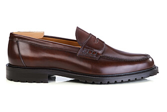 Mocassin homme en veau italien patiné - DOWARD GOMME