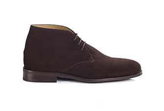 Low boots cuir homme Velours Brun - DOVAM GOMME