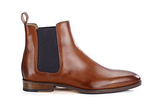 Chelsea boots homme - Cognac Patiné - STANHIGH PATIN
