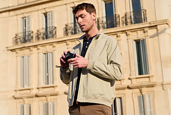 Blouson déperlant homme mi-saison Greige - ORELIEN