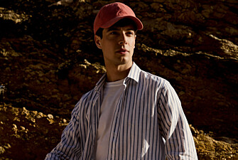 Casquette homme en Lin Corail - BRADWELL II