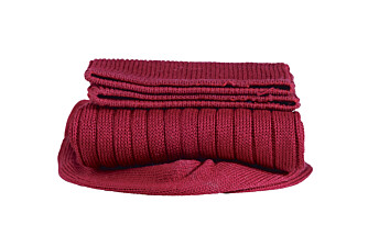 Chaussettes ville homme fil d’Écosse Rouge Cerise