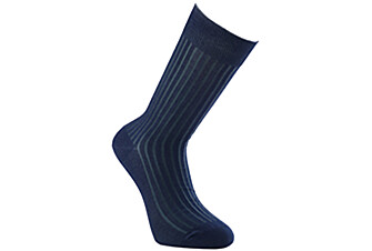 Chaussettes ville homme fil d’Écosse Marine et Vert