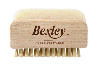 Brosse en hêtre et crêpe véritable - 9cm