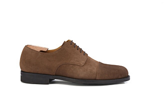 Derbies homme Velours Havane semelle gomme - MAYFAIR CLASSIC GOMME CITY