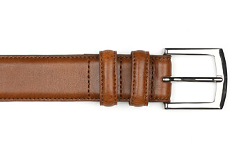 Ceinture luxe homme Gold Patiné - WESTGATE SILVER