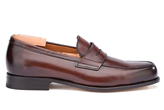 Mocassin homme cuir Chocolat Patiné - WEMBLEY CLASSIC