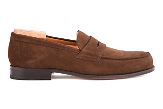 Mocassin homme Velours Havane - WEMBLEY CLASSIC