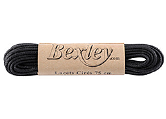 3 paires de lacets Noirs pour chaussures de ville homme
