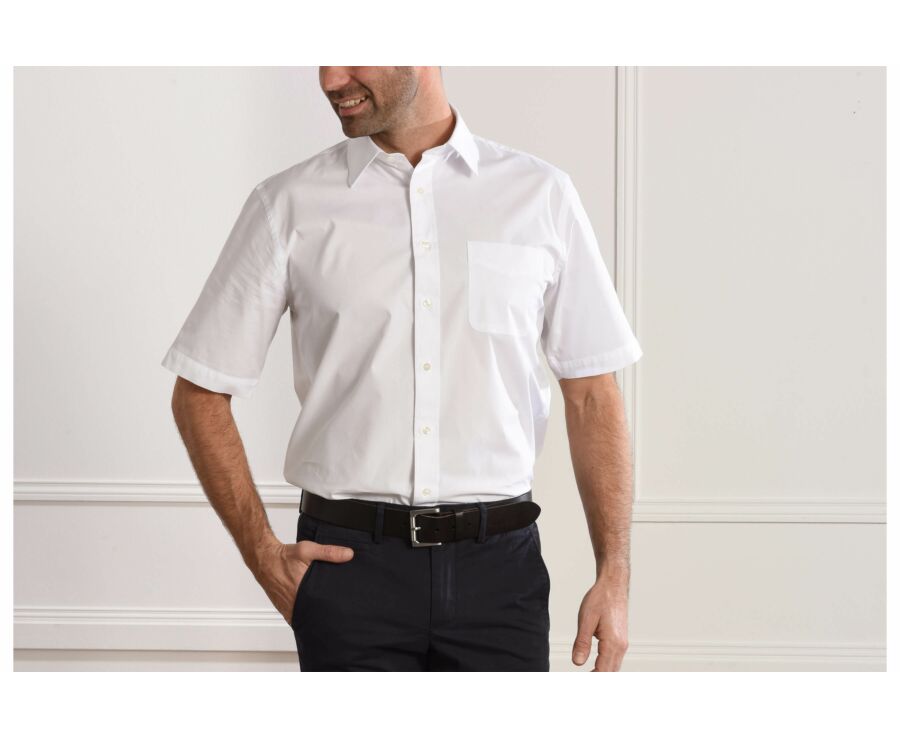Chemise blanche à poche poitrine Filippa K - Hauts Homme