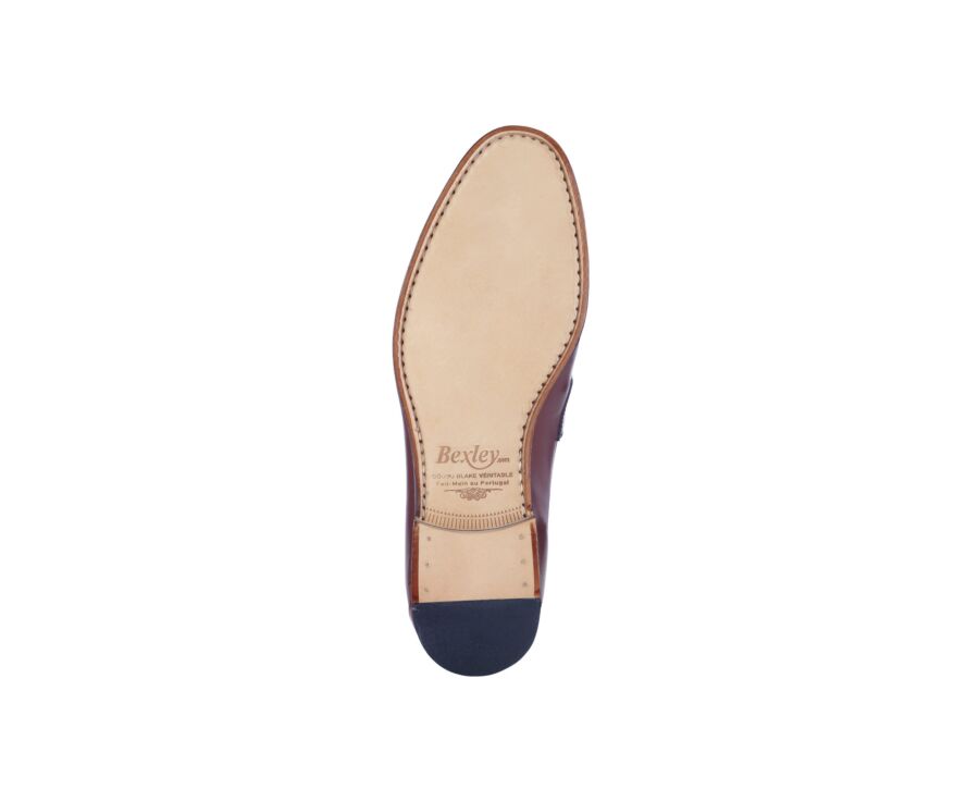 Mocassin homme cuir Chocolat - DAVIES
