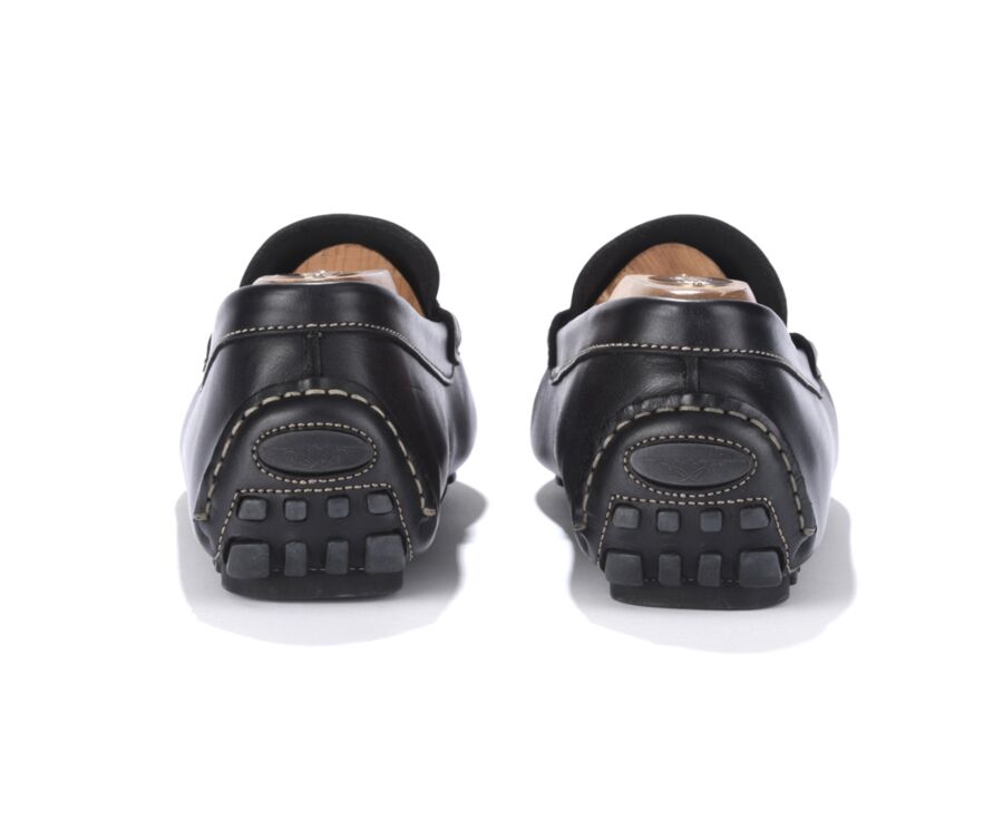 Mocassin été homme cuir Noir - FERGUSON